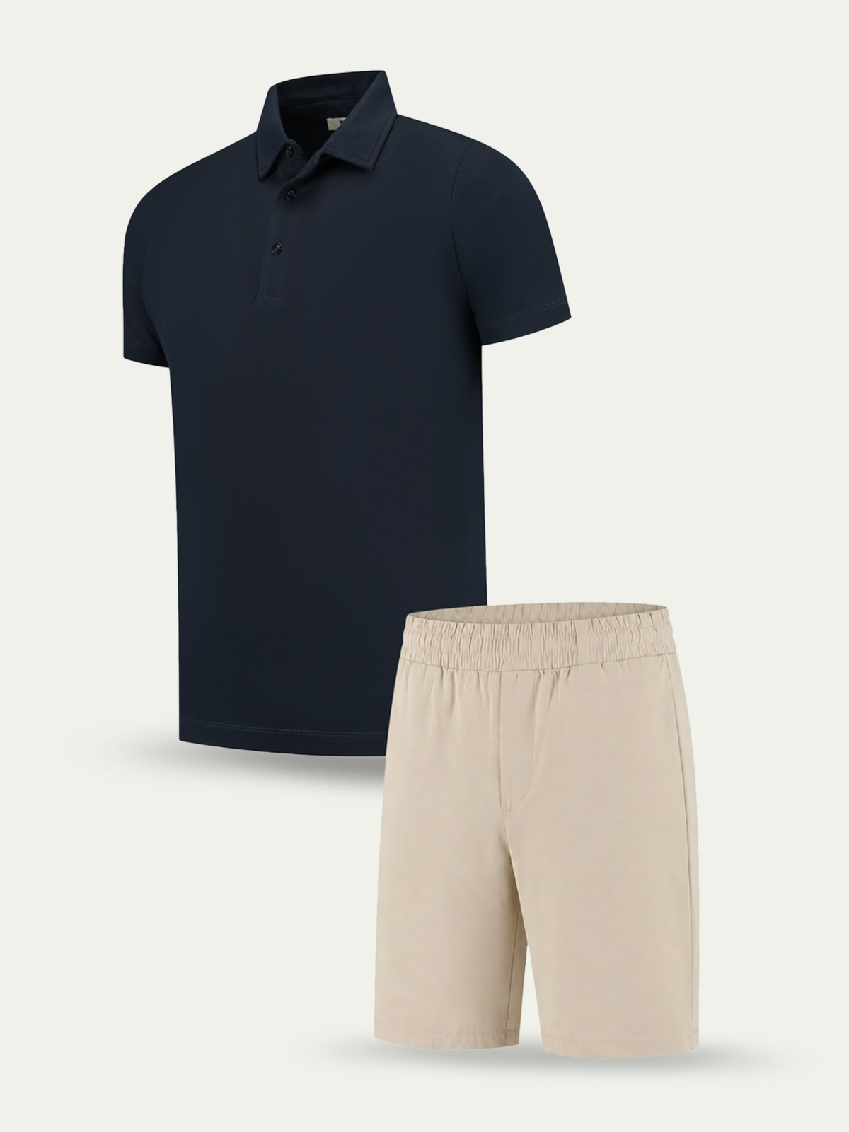 Lux Summer Set - Navy / Beige