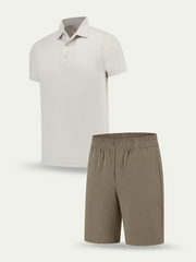 Lux Summer Set - Beige / Mocca