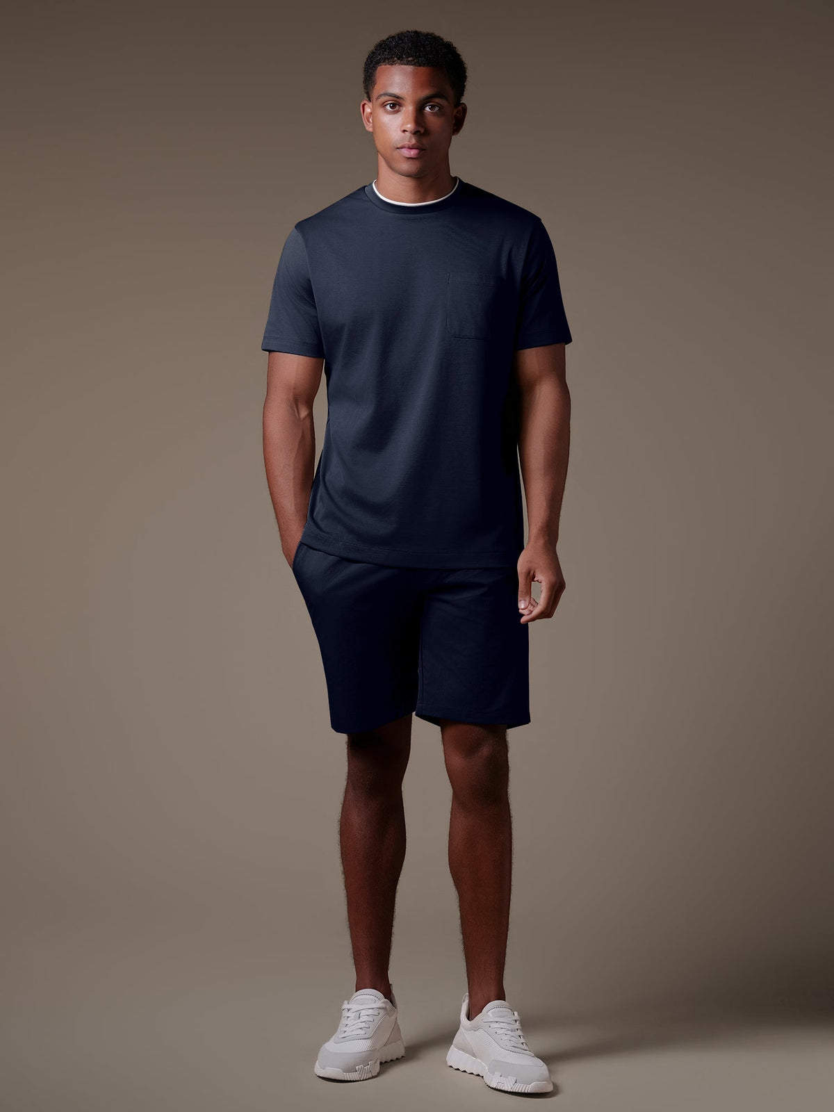 Lino T-Shirt - Navy