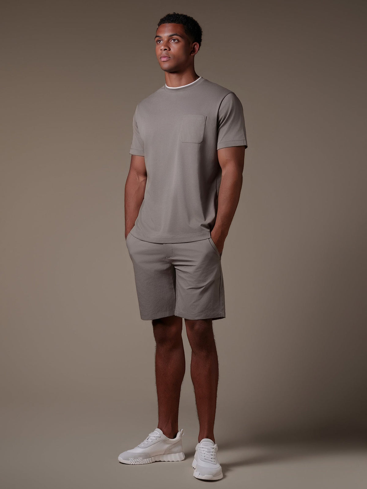 Lino T-Shirt - Taupe