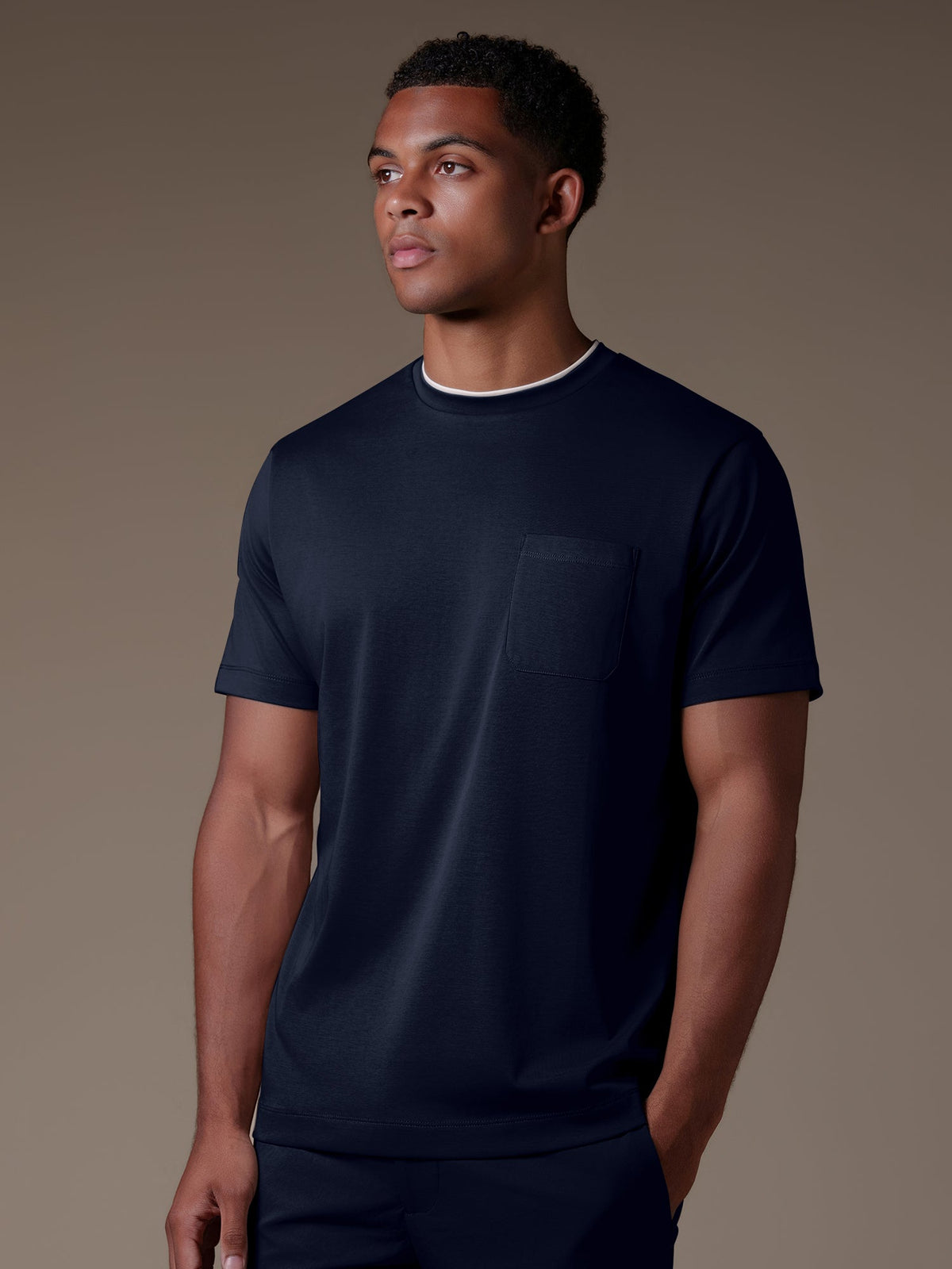 Lino T-Shirt - Navy