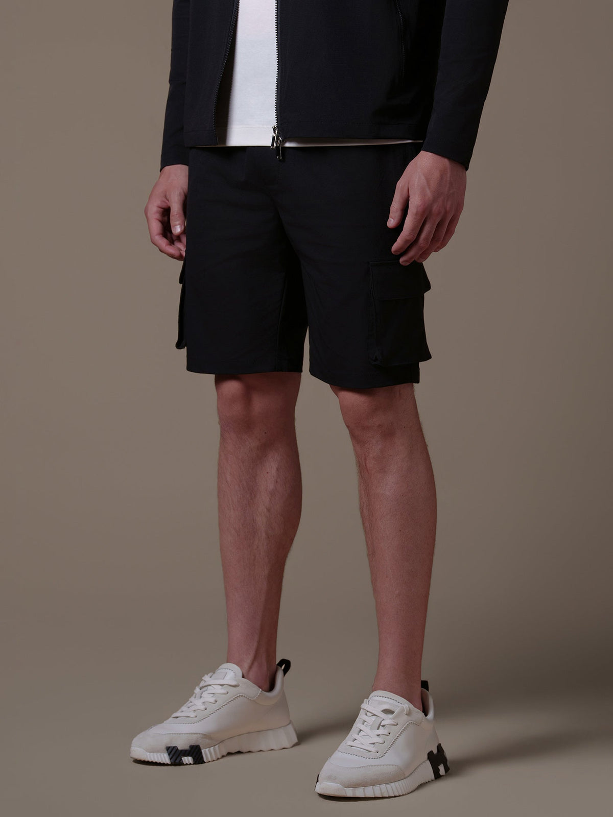 Lux Cargo Set - Beige / Black