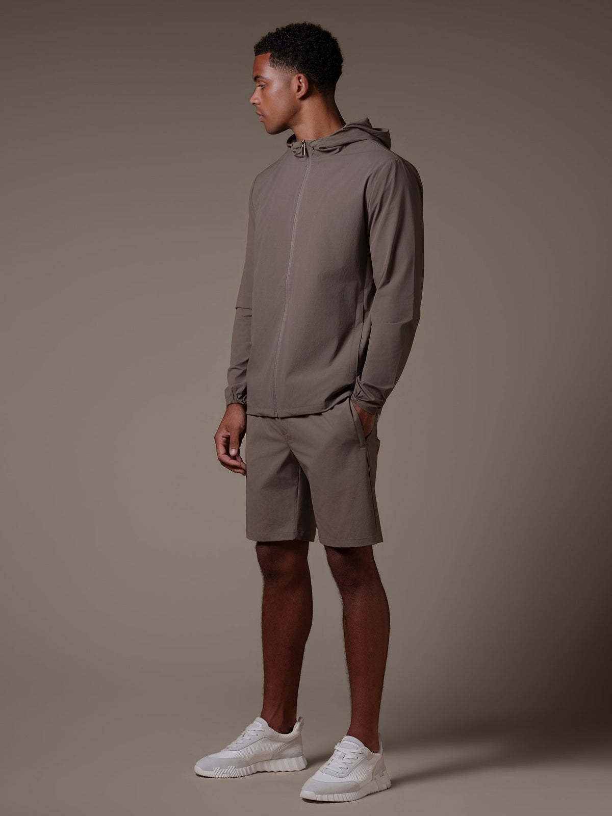 Tech Short - Taupe