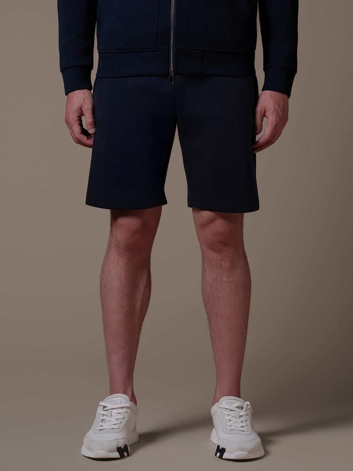 Interlock Flow Short Set - Navy