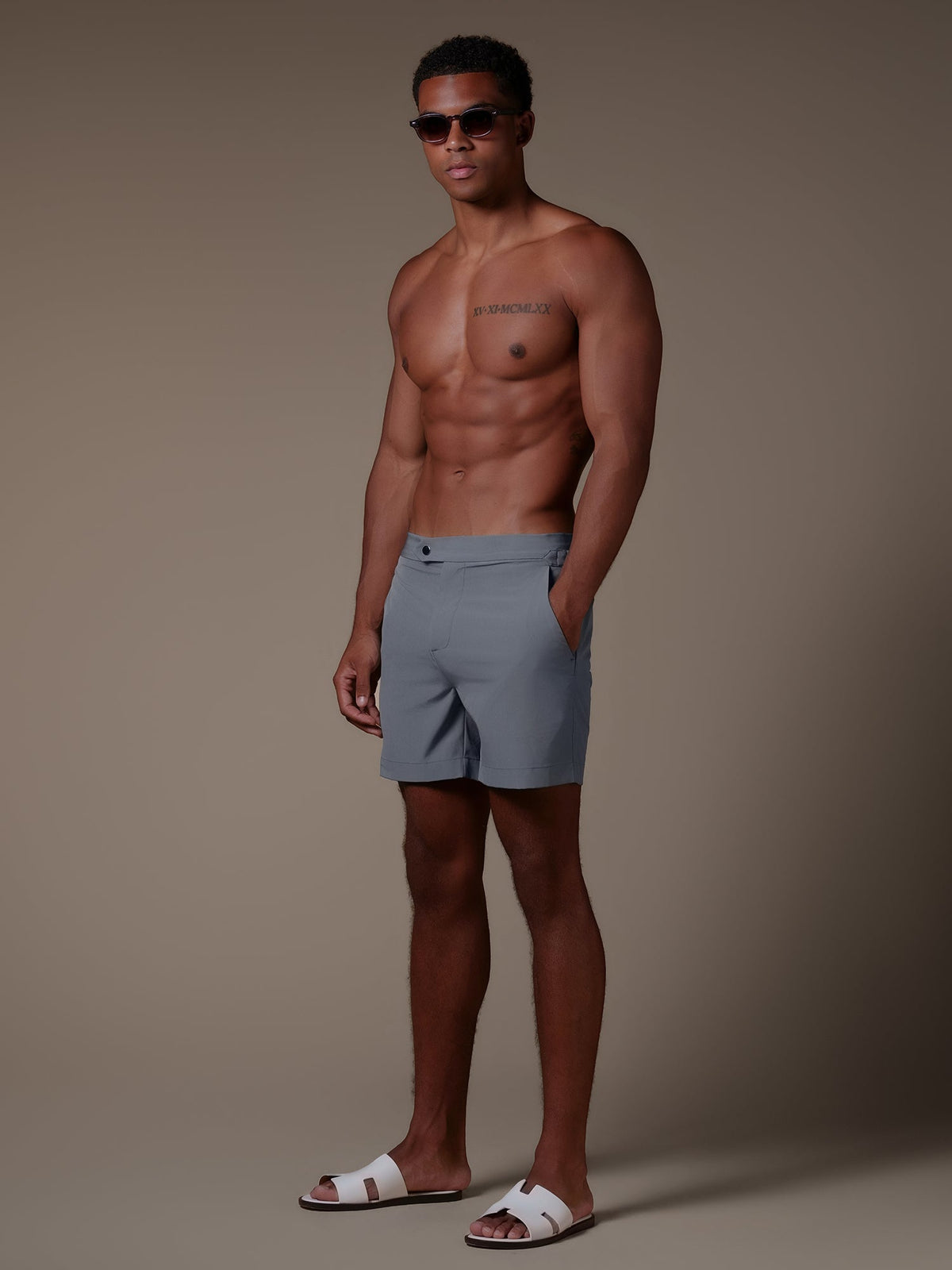 Lux Swim Short - Grey