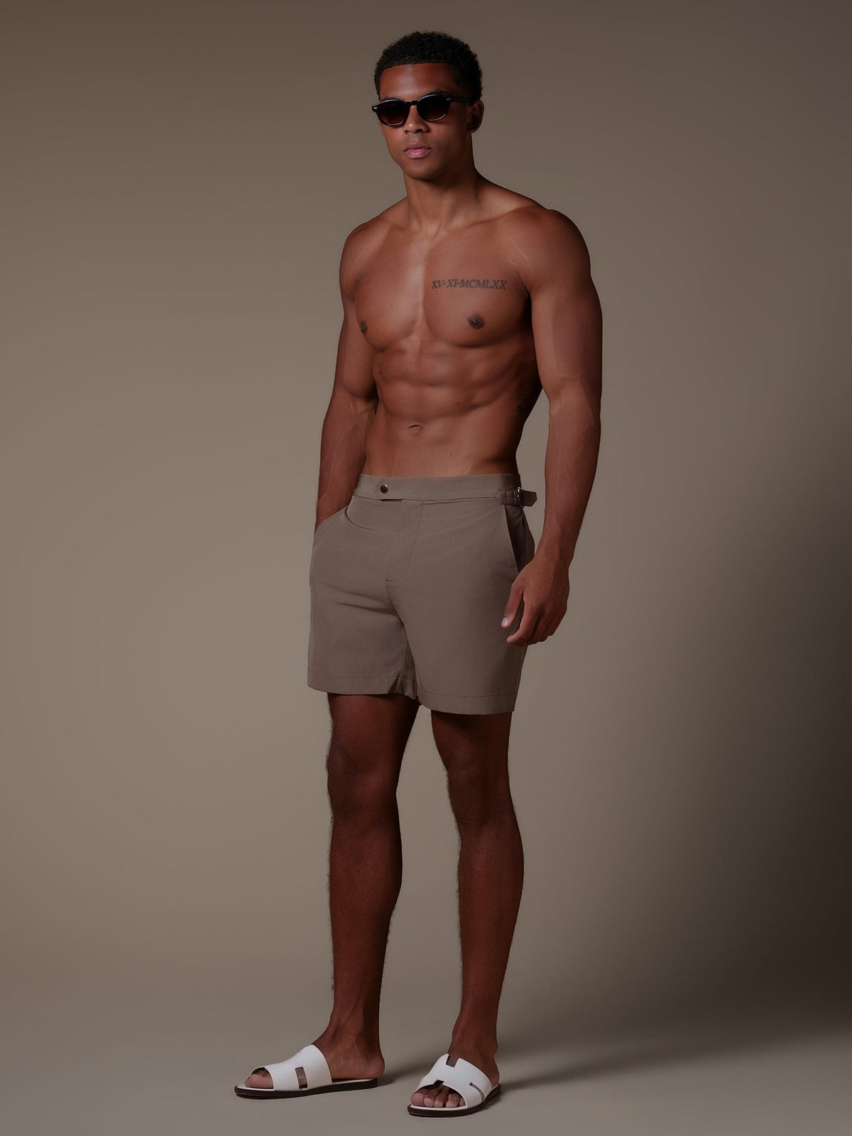 Lux Swim Short - Mocca