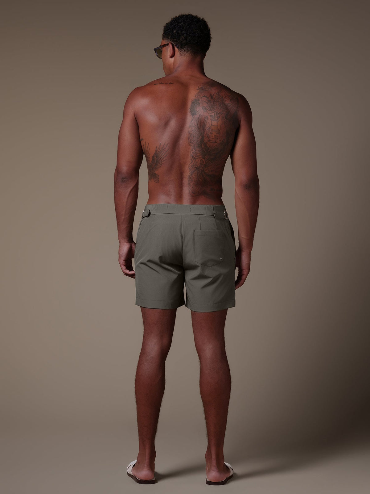 Lux Swim Short - Taupe