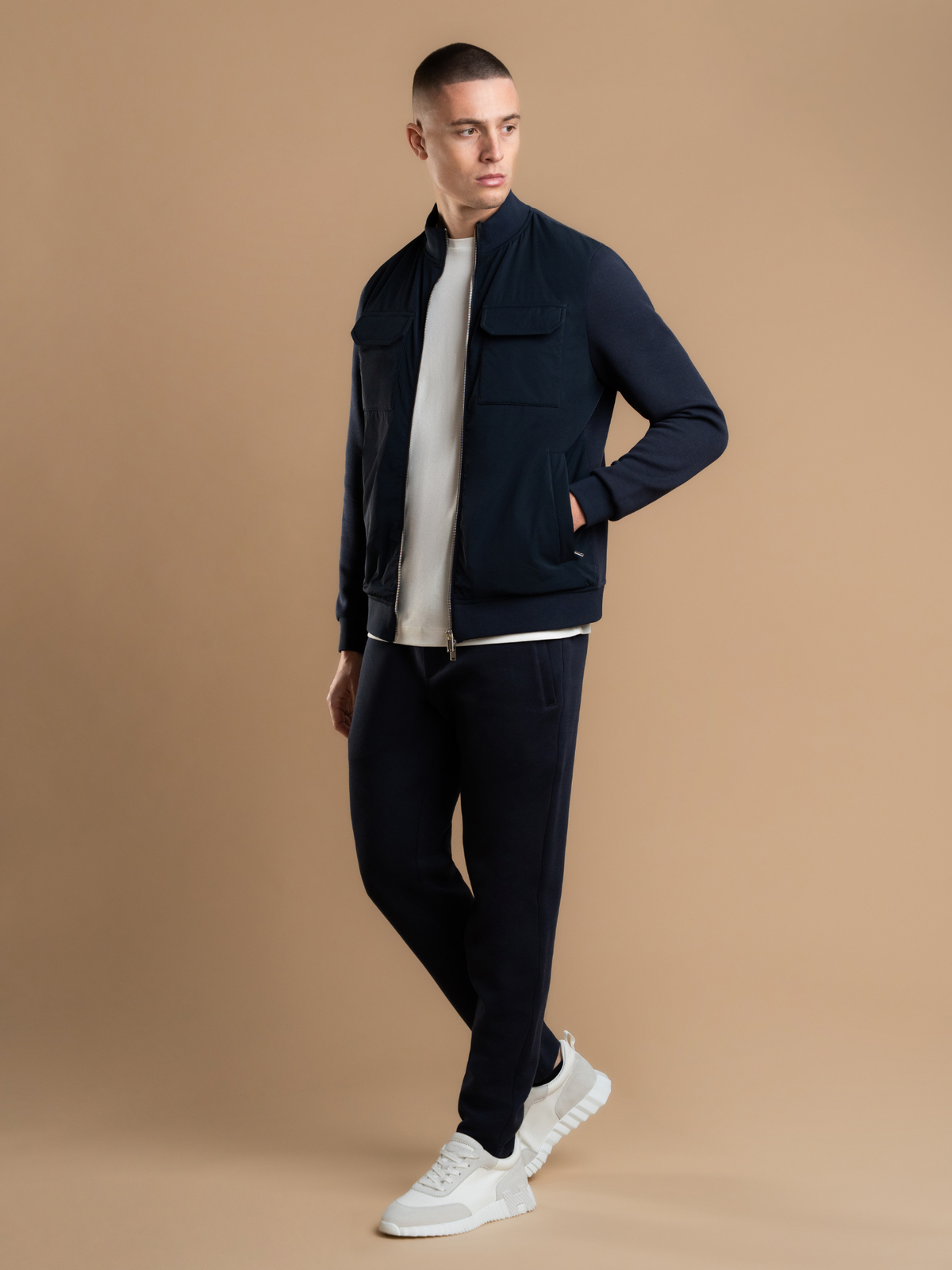 Hybrid Jacket - Navy