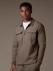 Cargo Tech Jacket - Mocca