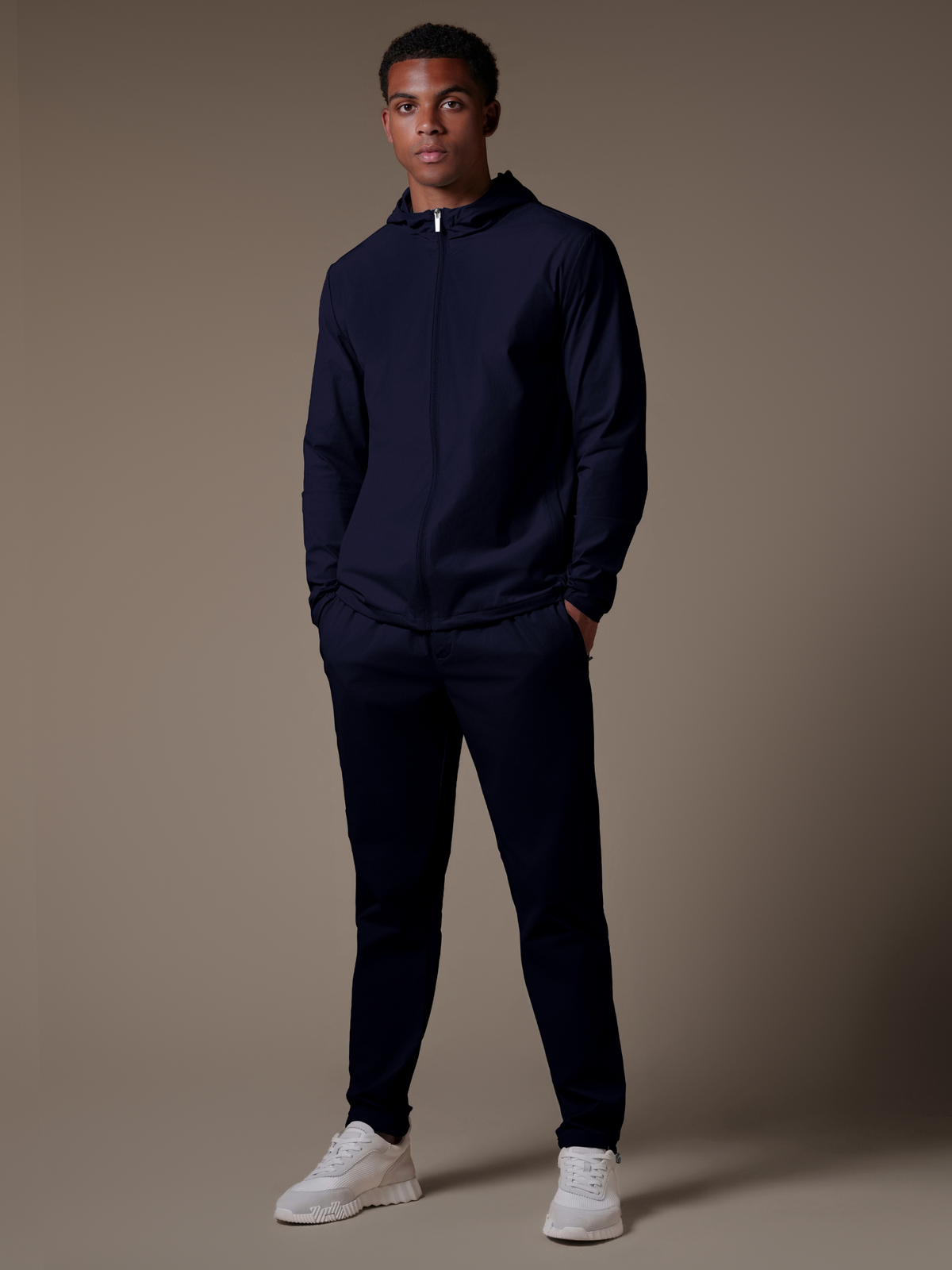 Tech Windbreaker - Navy
