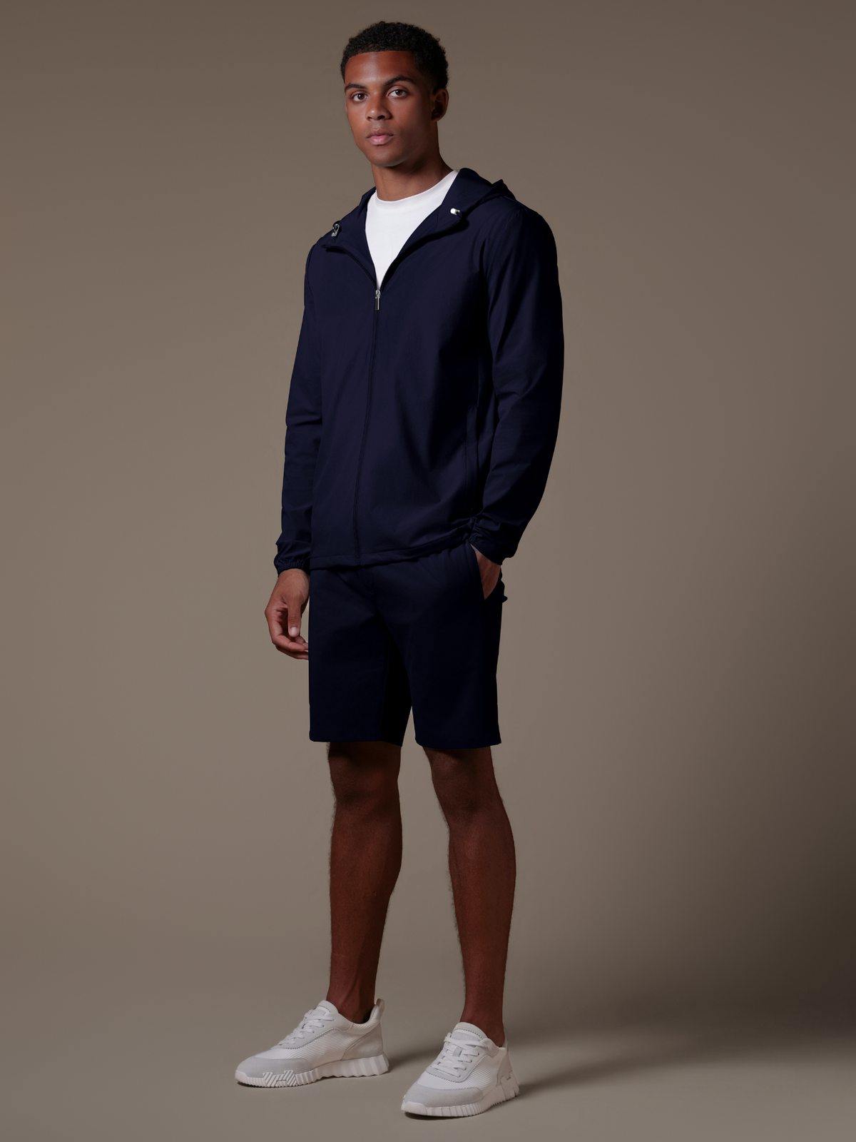 Tech Windbreaker Set - Navy