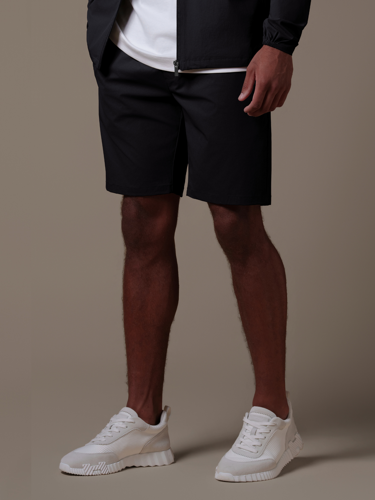 Tech Windbreaker Set - Black