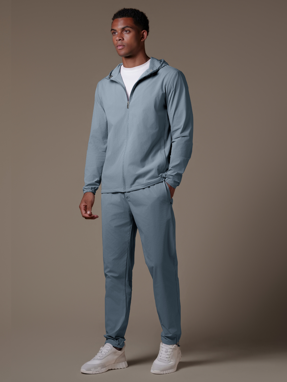 Tech Windbreaker - Ocean Blue