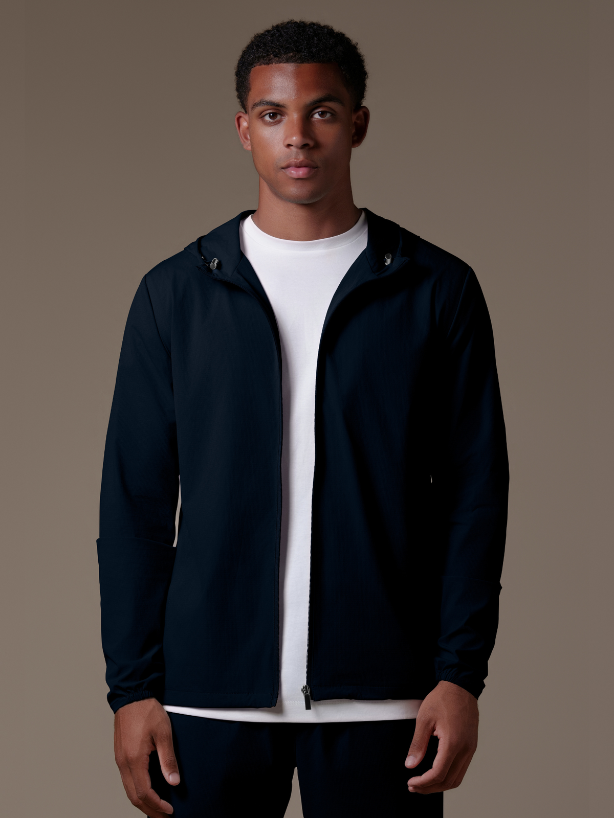 Tech Windbreaker - Deep Navy