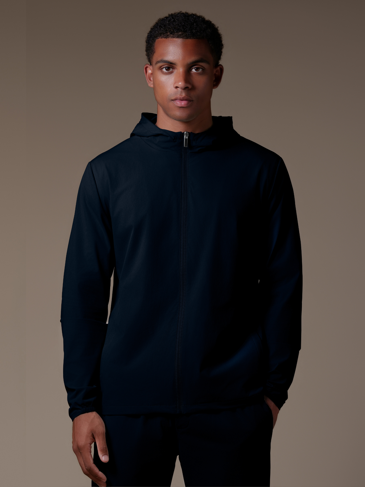 Tech Windbreaker - Deep Navy