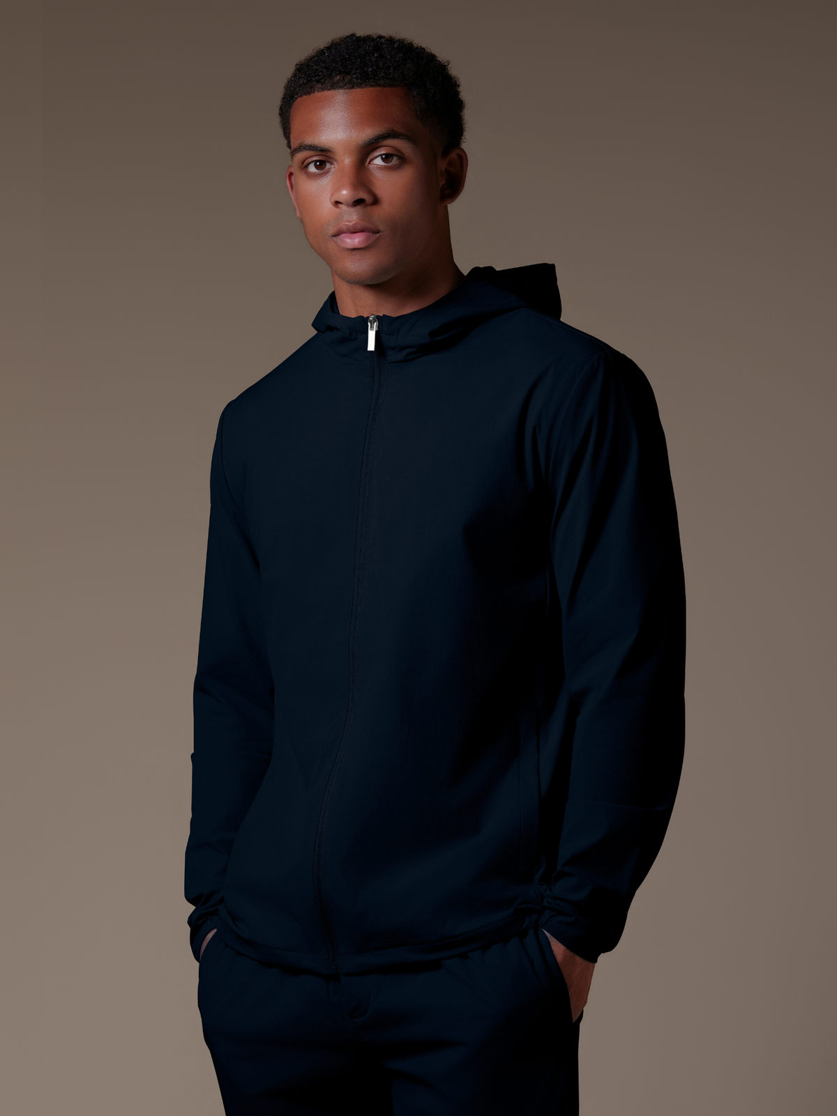 Tech Windbreaker - Deep Navy