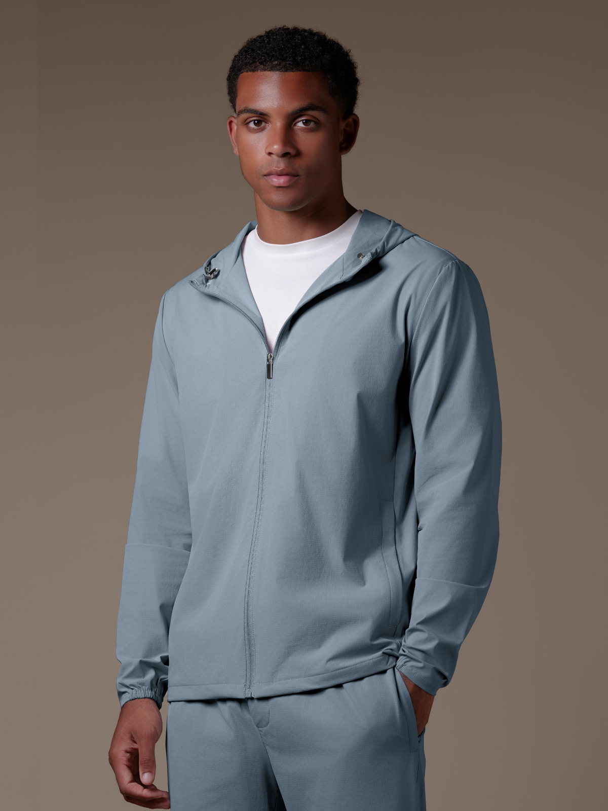 Tech Windbreaker - Ocean Blue