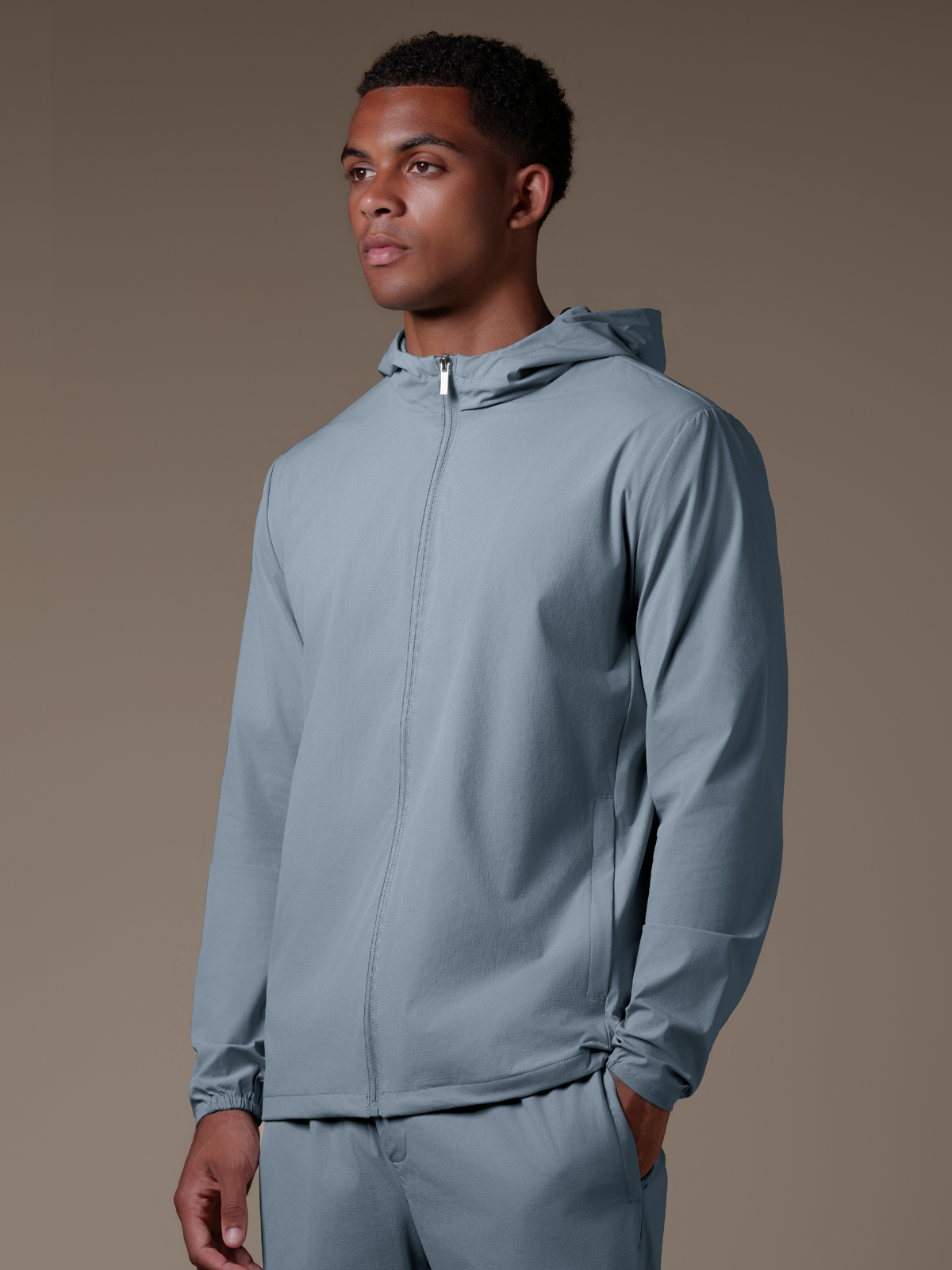Tech Windbreaker - Ocean Blue