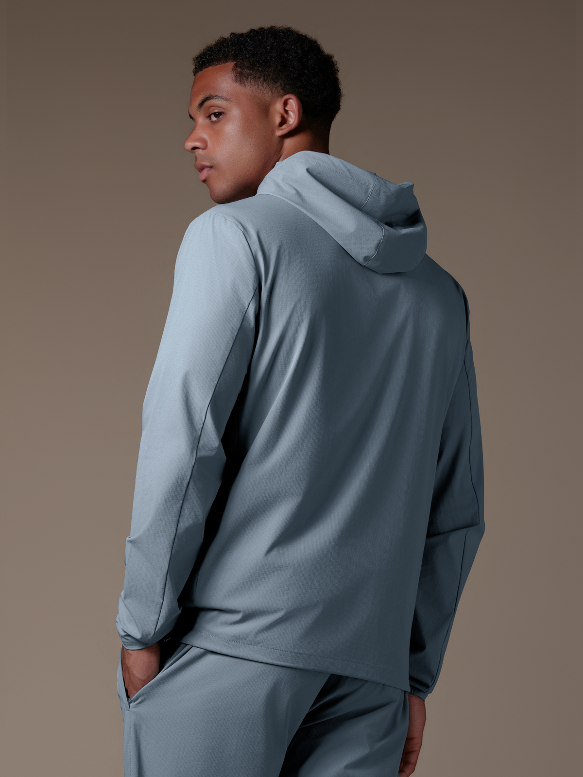 Tech Windbreaker - Ocean Blue