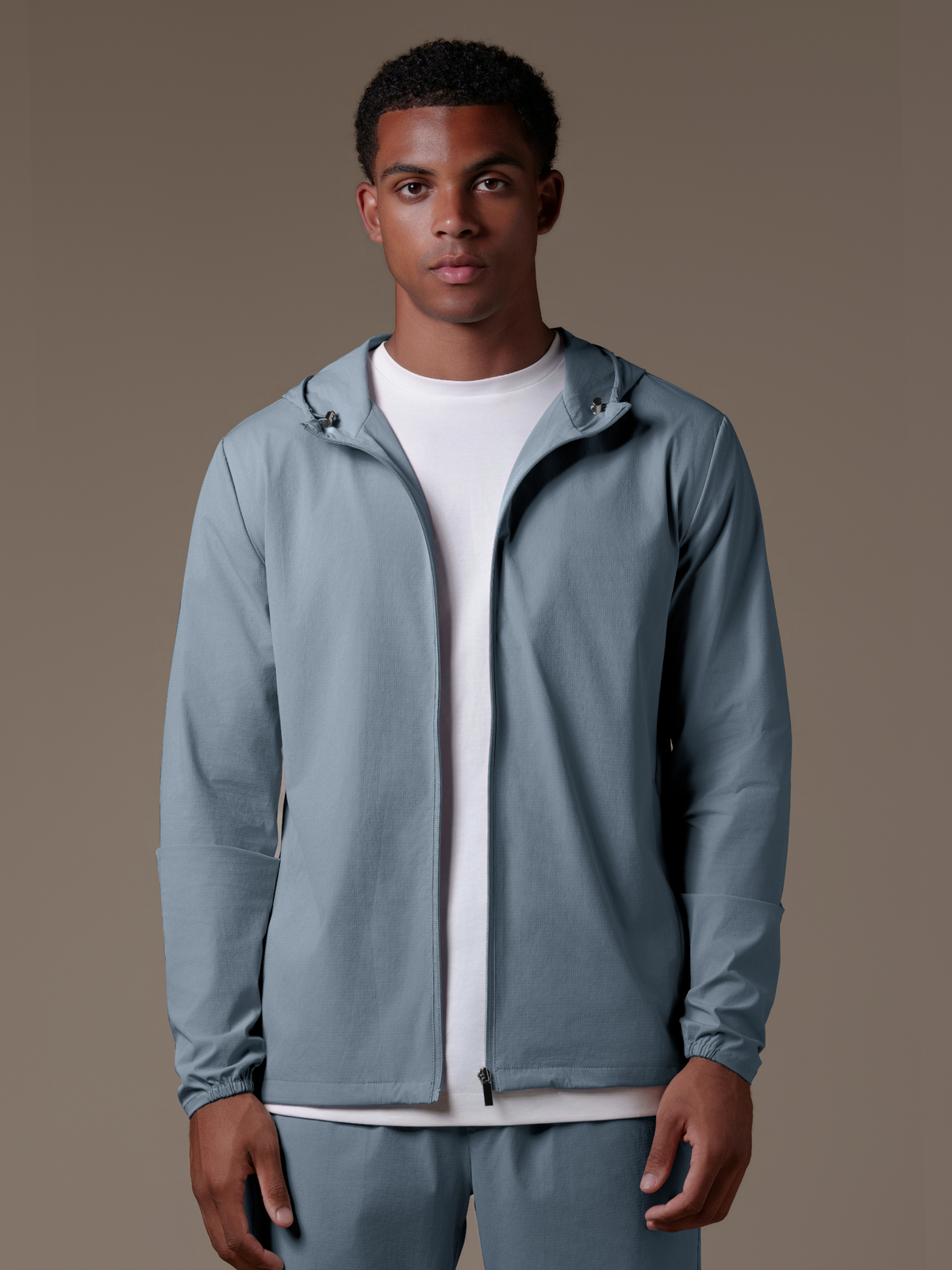 Tech Windbreaker - Ocean Blue