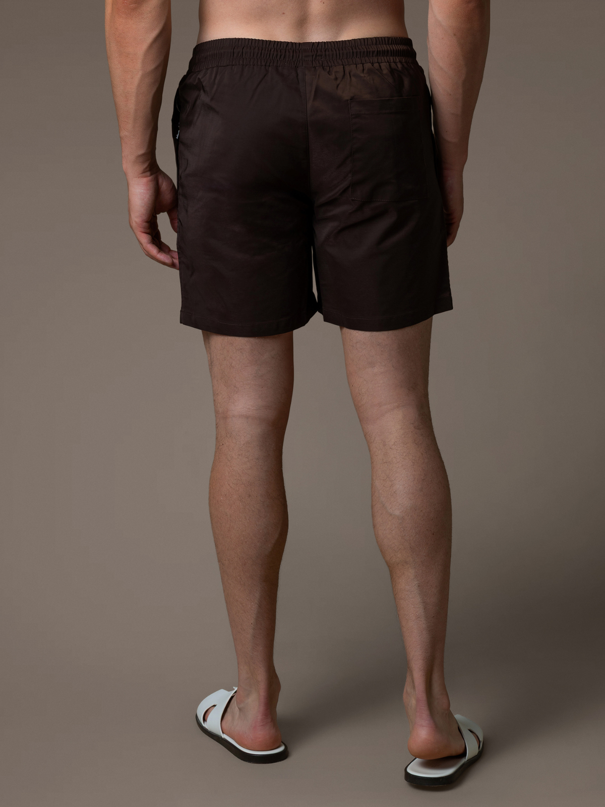 Zip Swim Short - Espresso