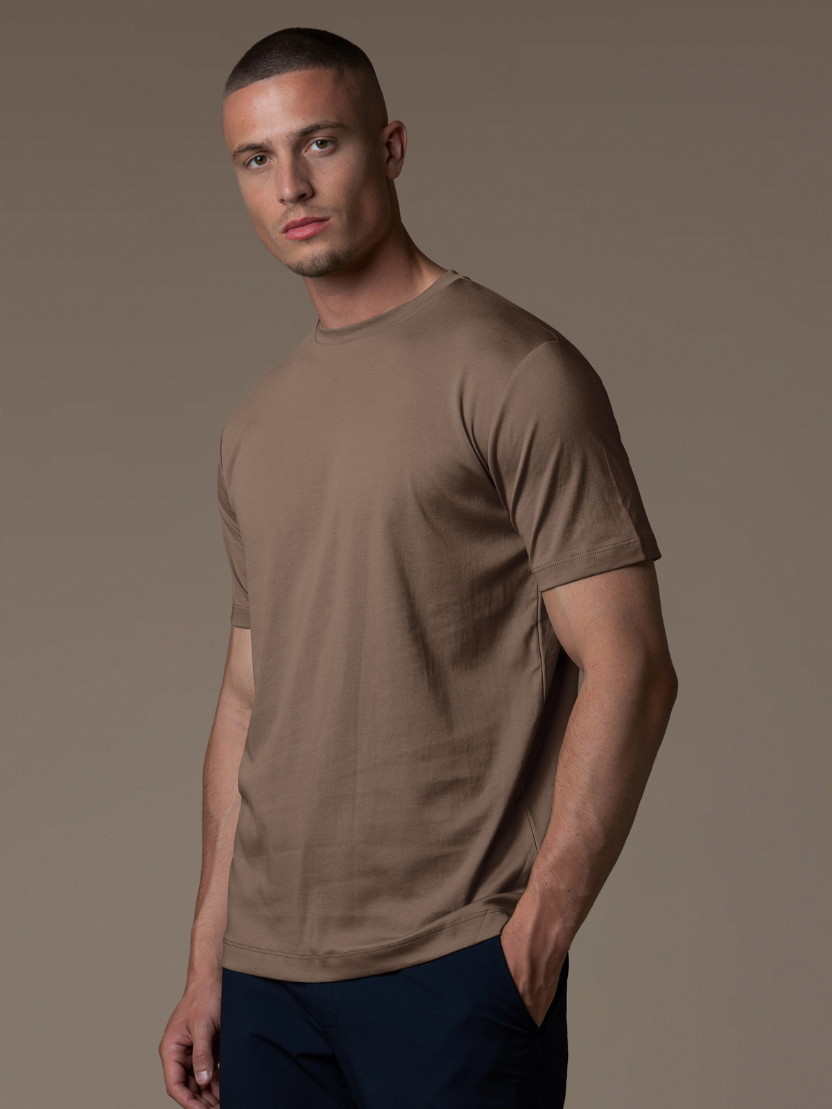 Essential Lux T-Shirt - Mocha