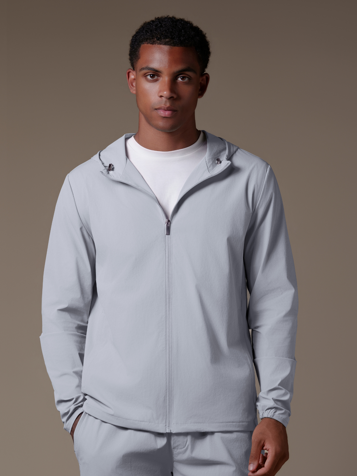 Tech Windbreaker Set - Grey