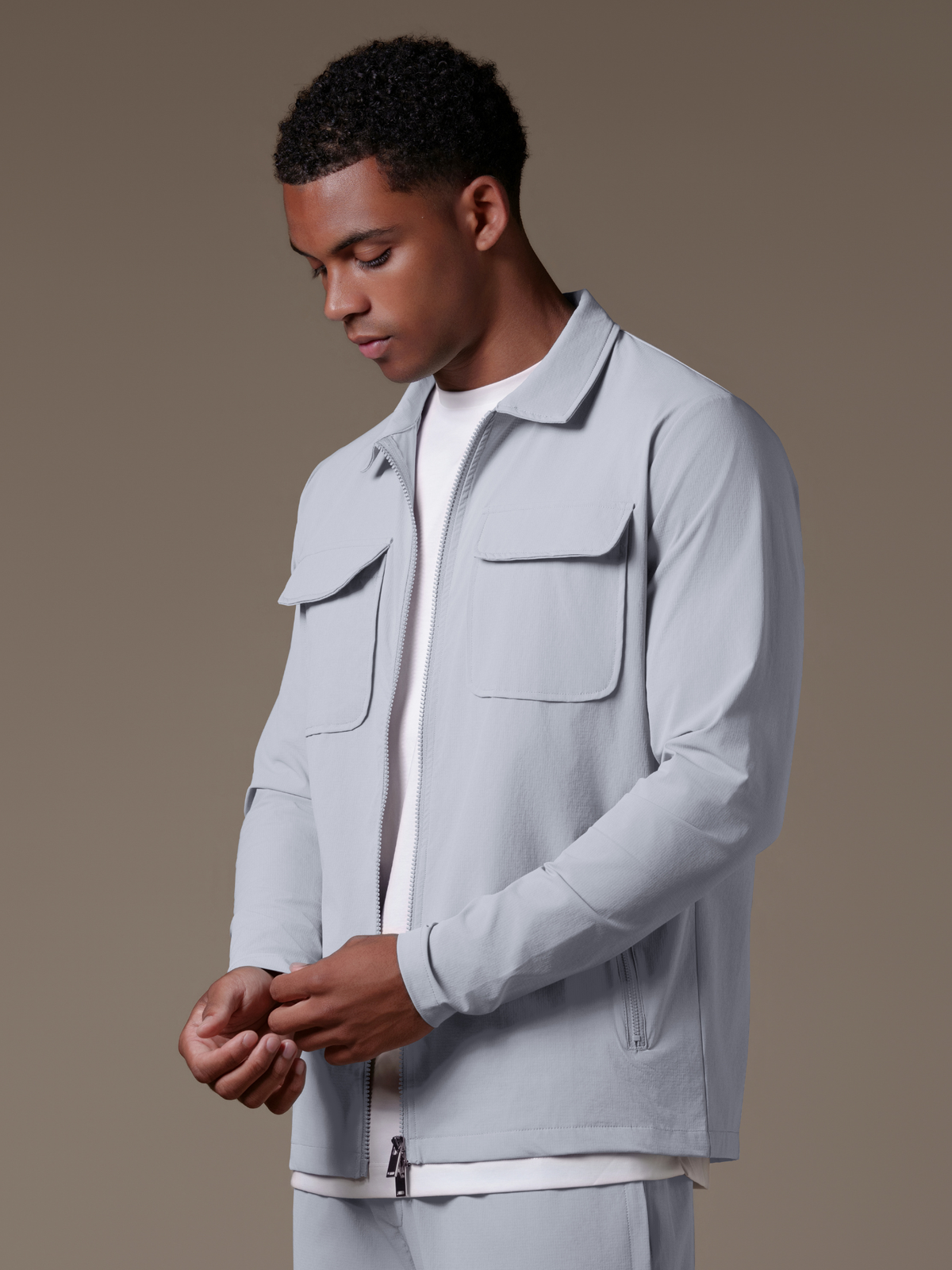Cargo Tech Suit - Grey