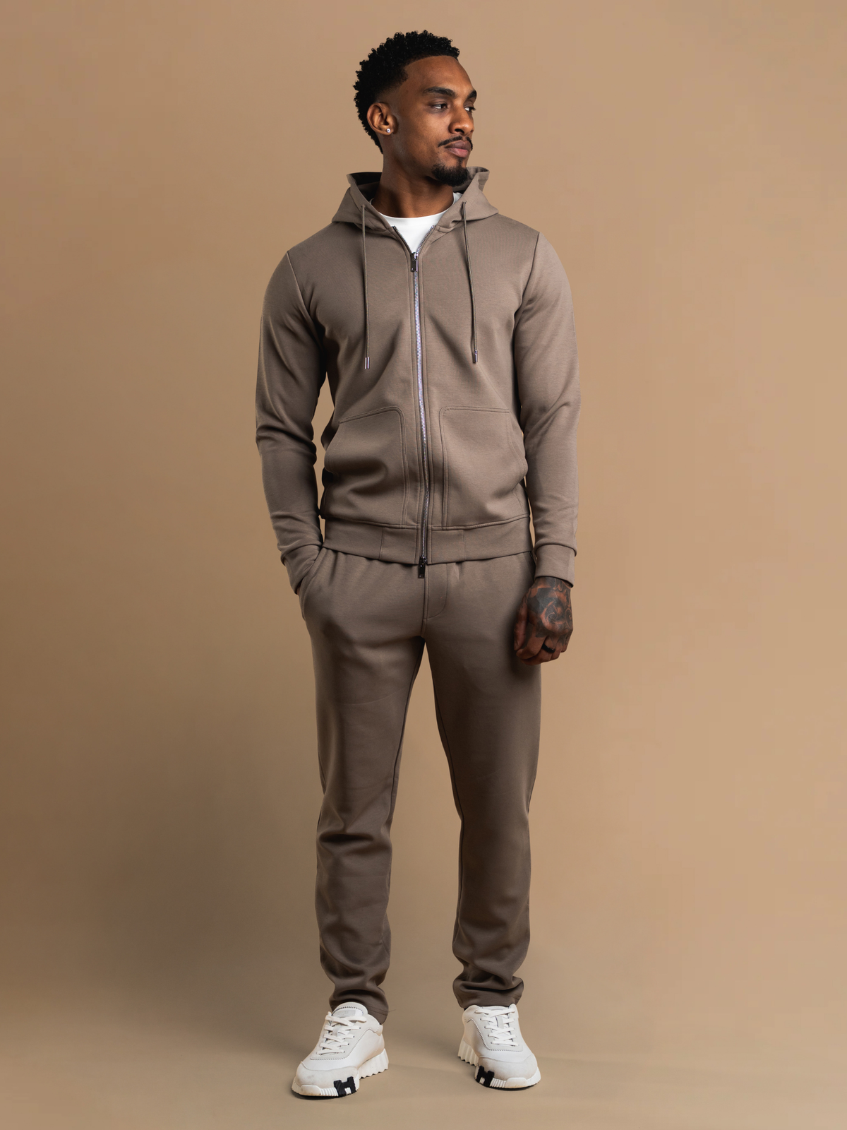 Interlock Flow Jogger - Taupe