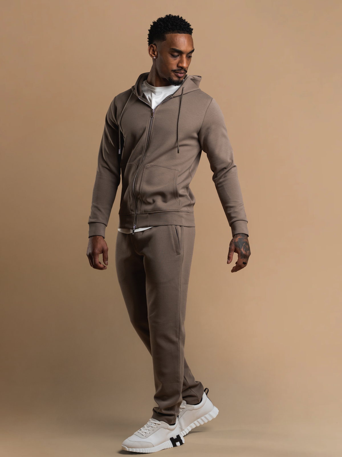 Interlock Flow Jogger - Taupe