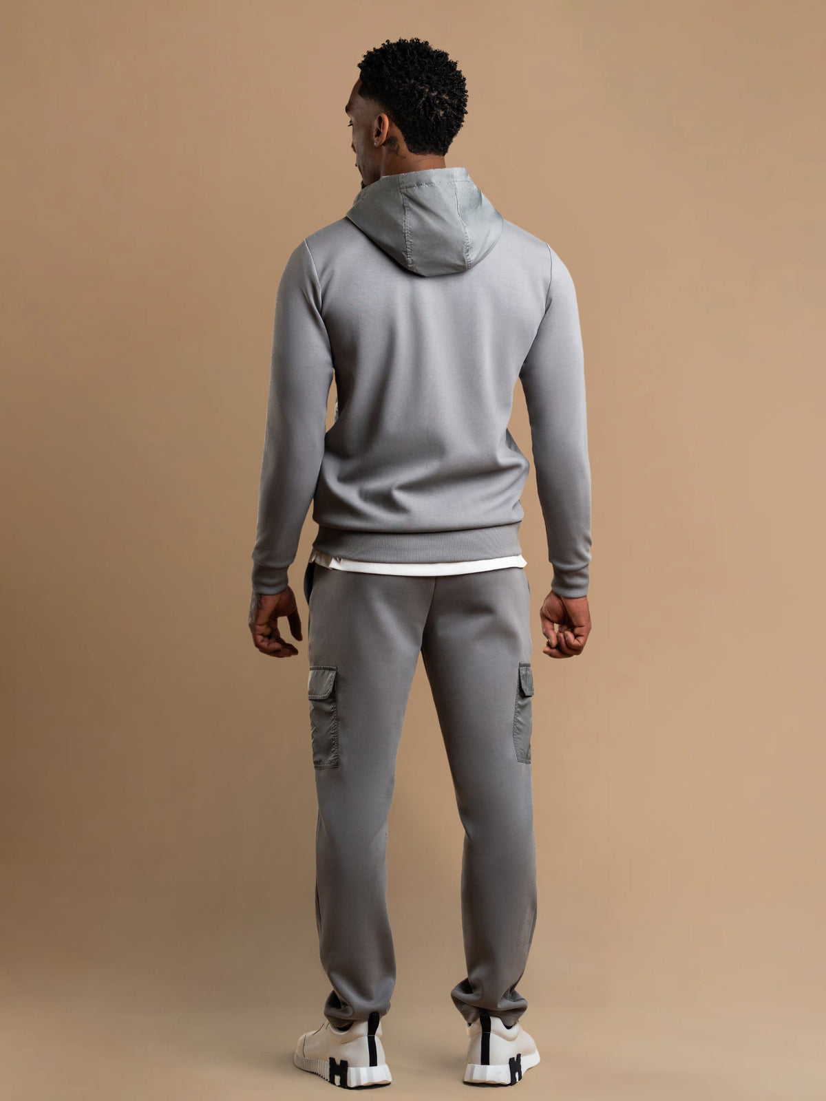 Hybrid Flow Windbreaker - Grey