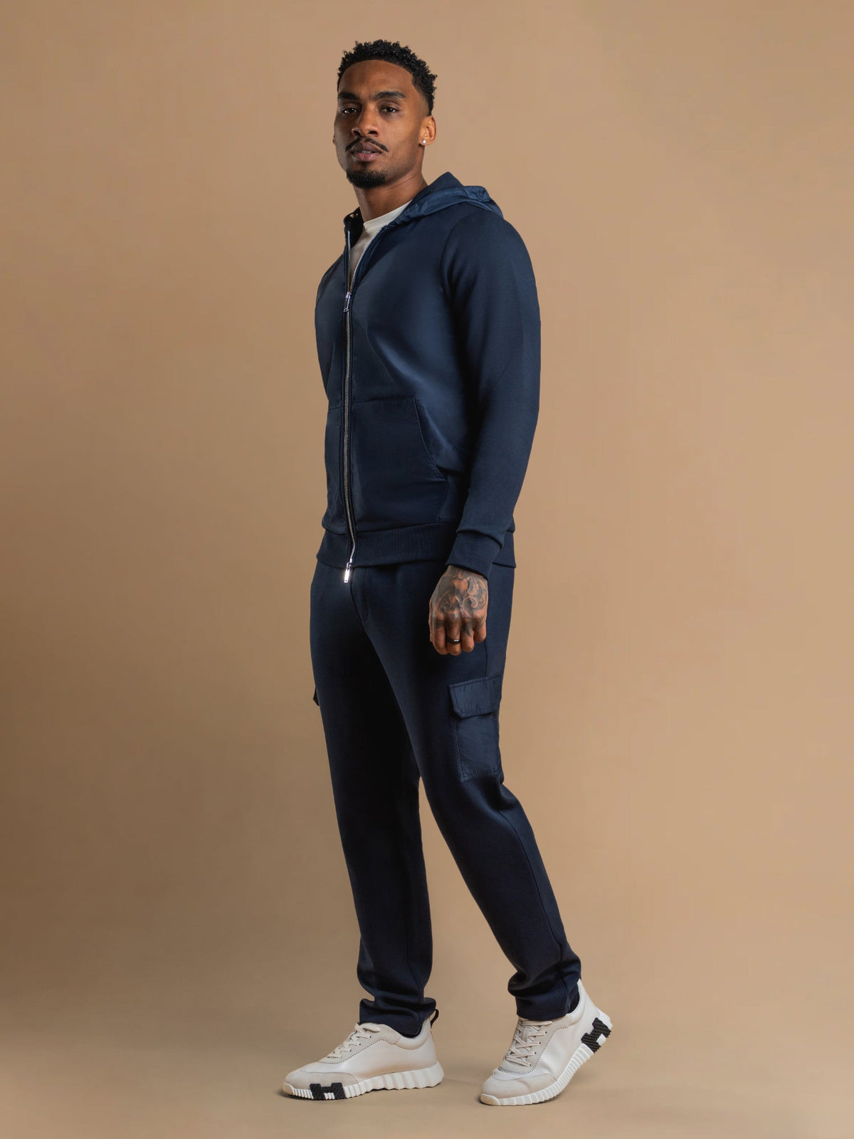 Hybrid Flow Cargo Jogger - Navy