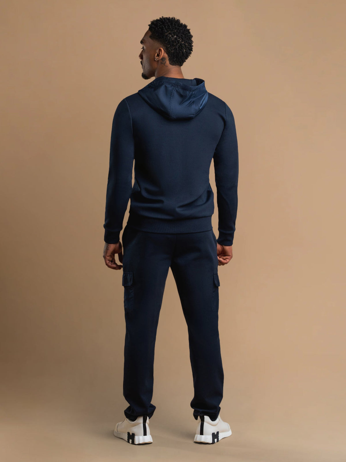 Hybrid Flow Windbreaker - Navy