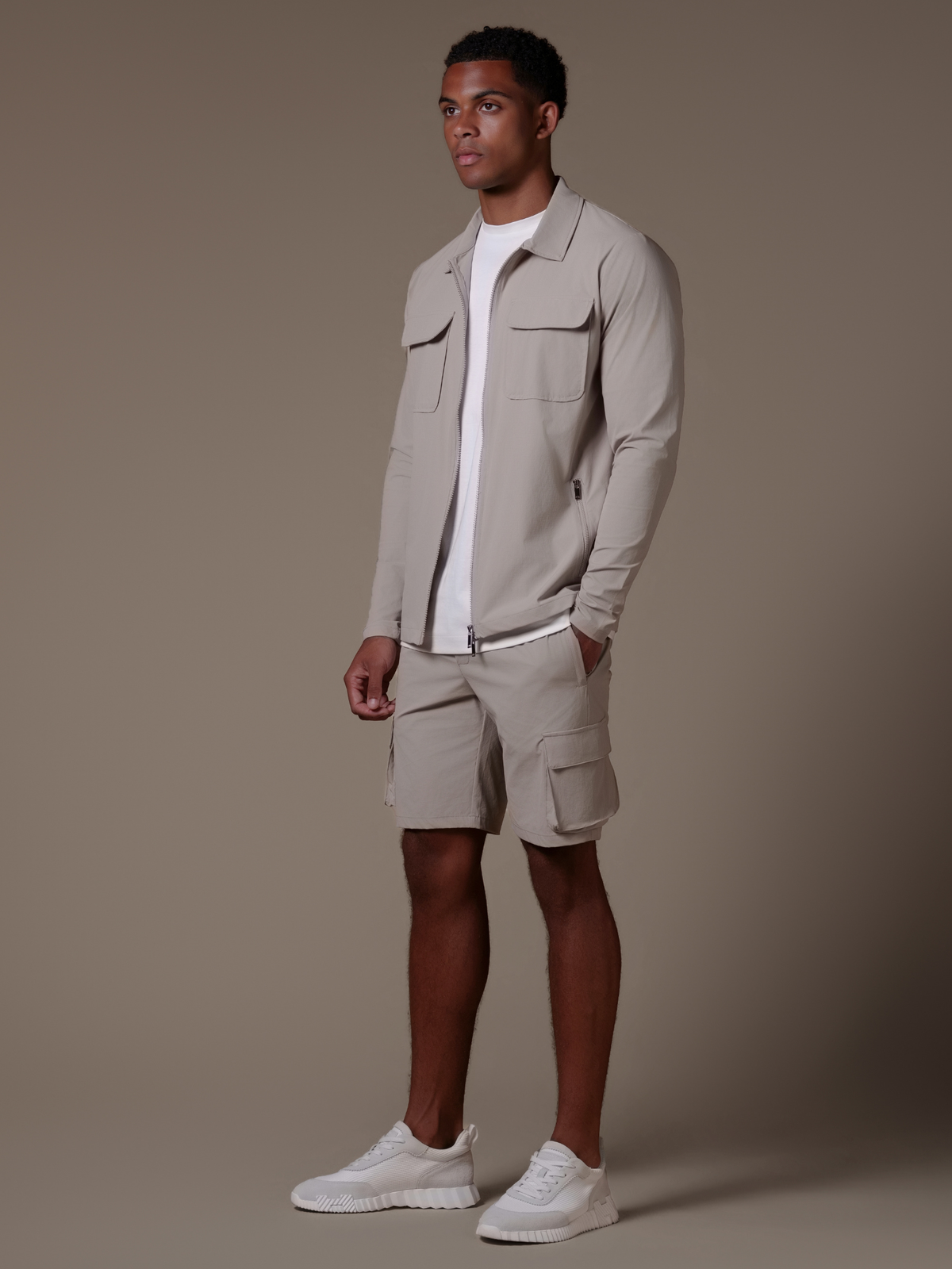 Cargo Tech Set - Beige