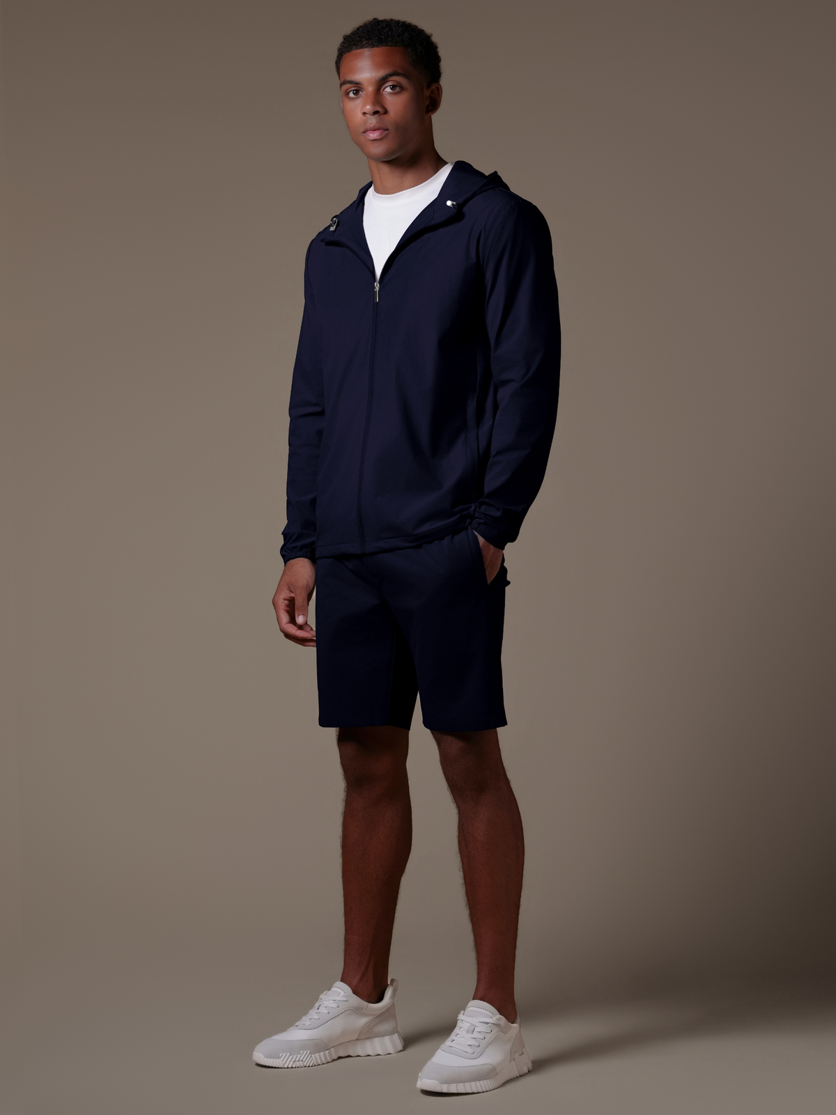 Tech Windbreaker Set - Navy