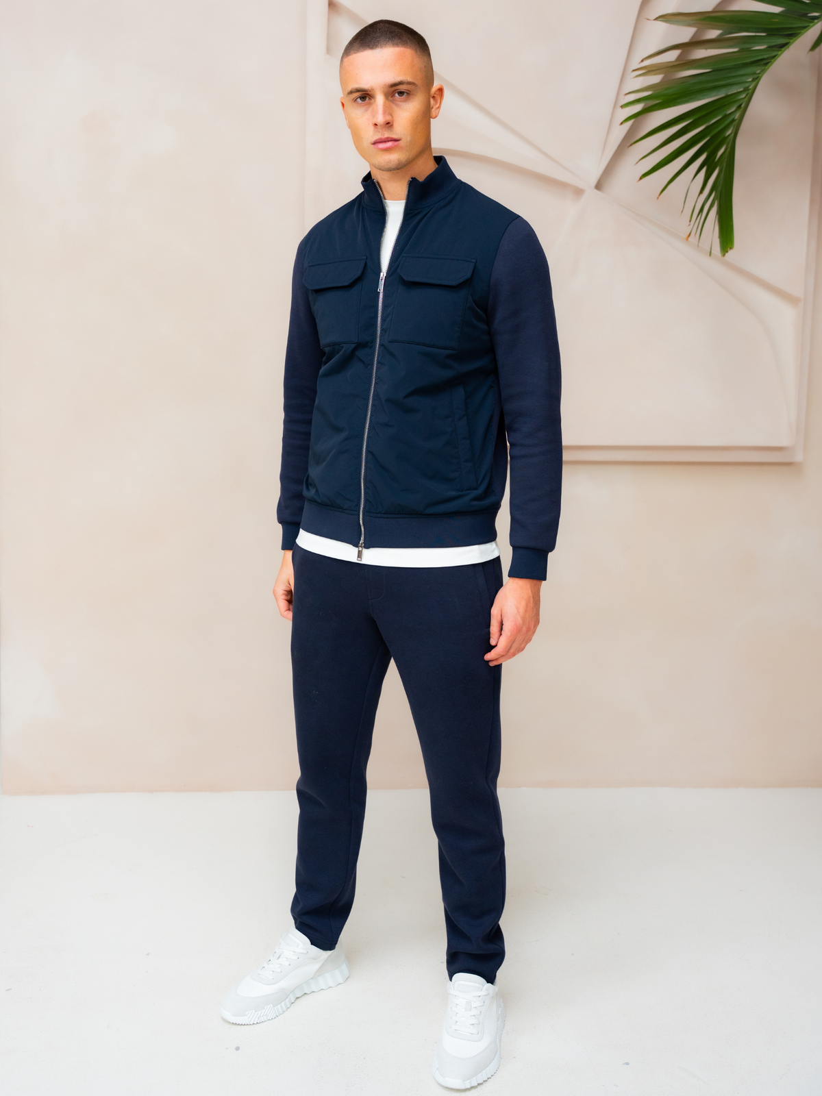 Hybrid Suit - Navy
