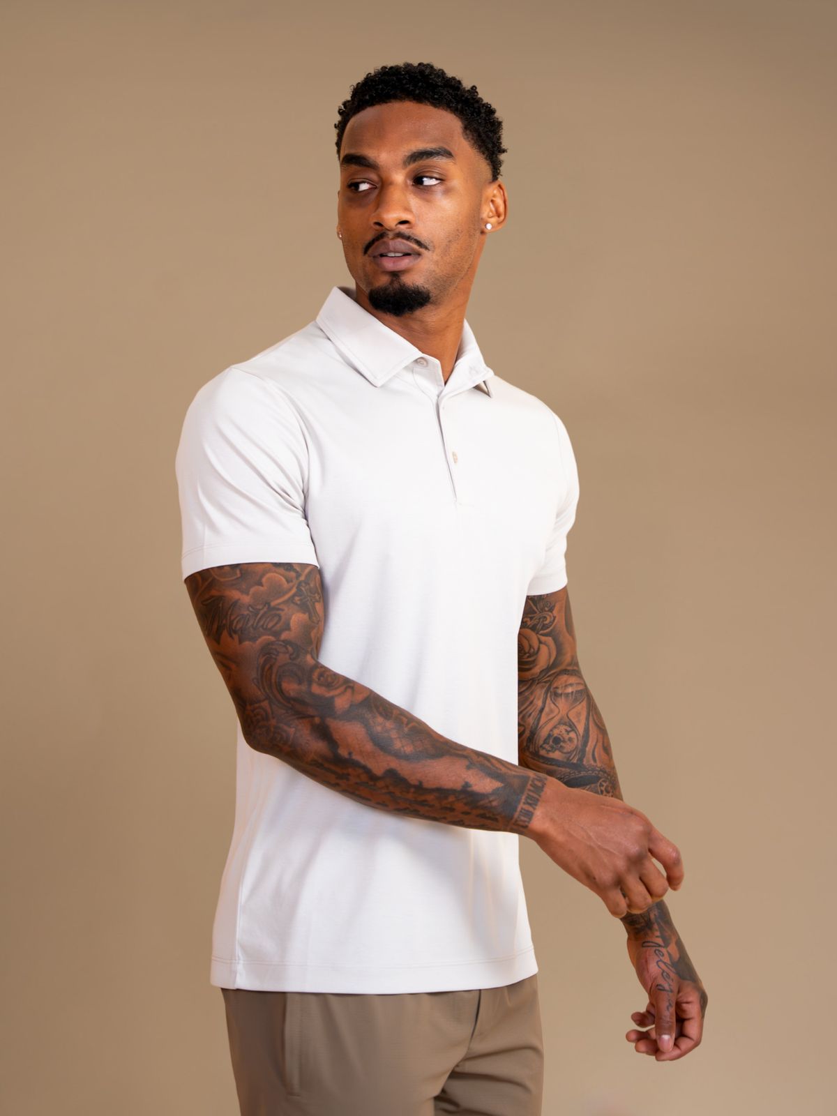 Lux Summer Set - Beige / Deep Navy