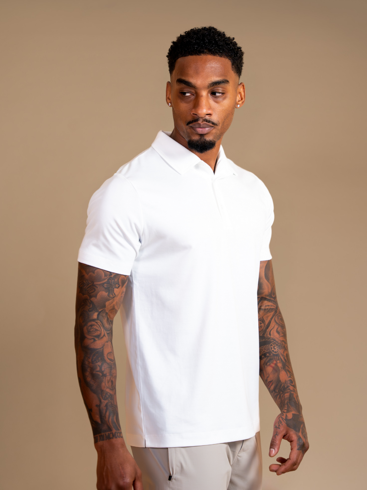 Lux Summer Set - White / Deep Navy