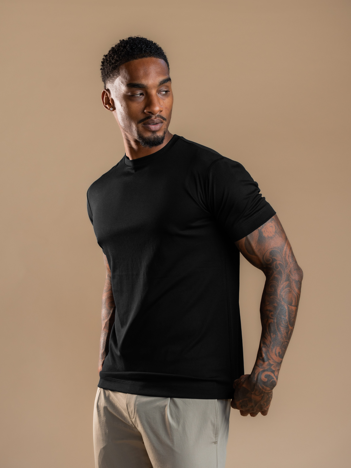 Essential Lux T-Shirt - 3-Pack - Black