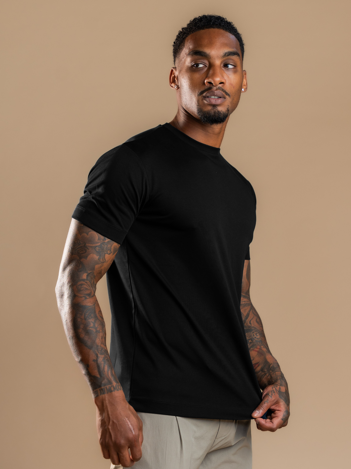 Essential Lux T-Shirt - 3-Pack - Black